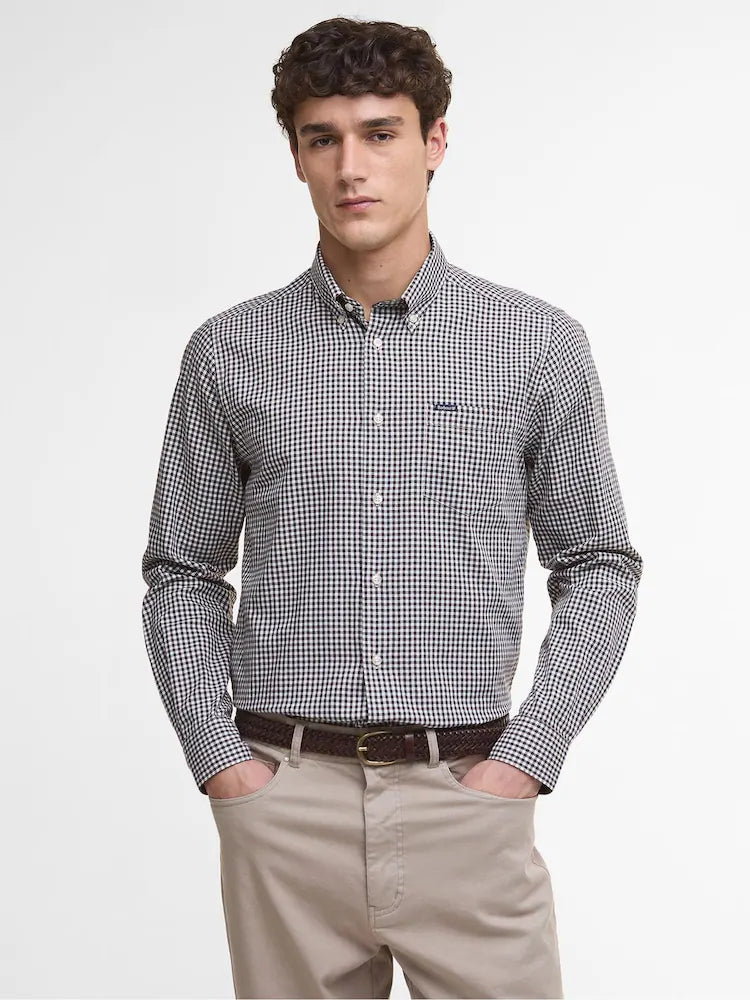 Barbour | Chemise à carreaux ''Padshaw'' - Chêne foncé