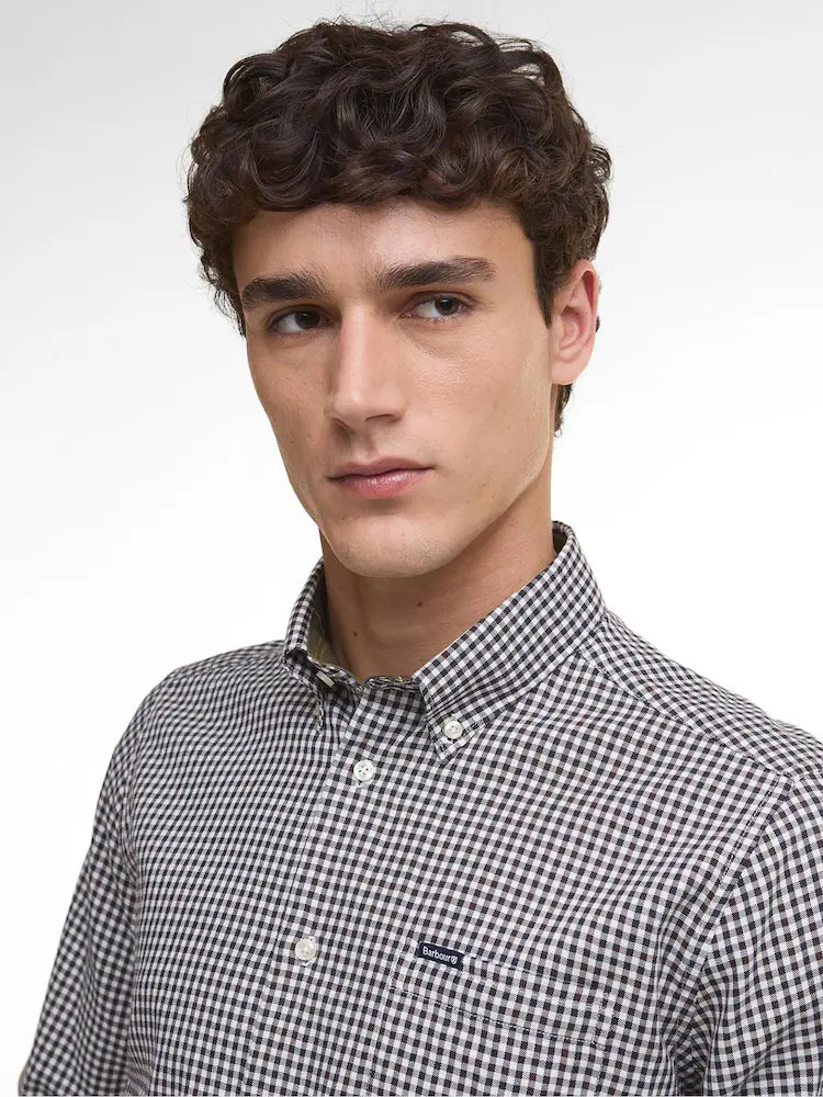 Barbour | Chemise à carreaux ''Padshaw'' - Chêne foncé