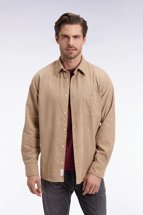 Eden Park | Chemise en velours - Beige