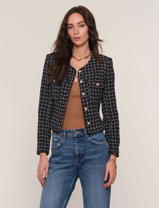 Heartloom | Veston "Berri"- Noir/ blanc