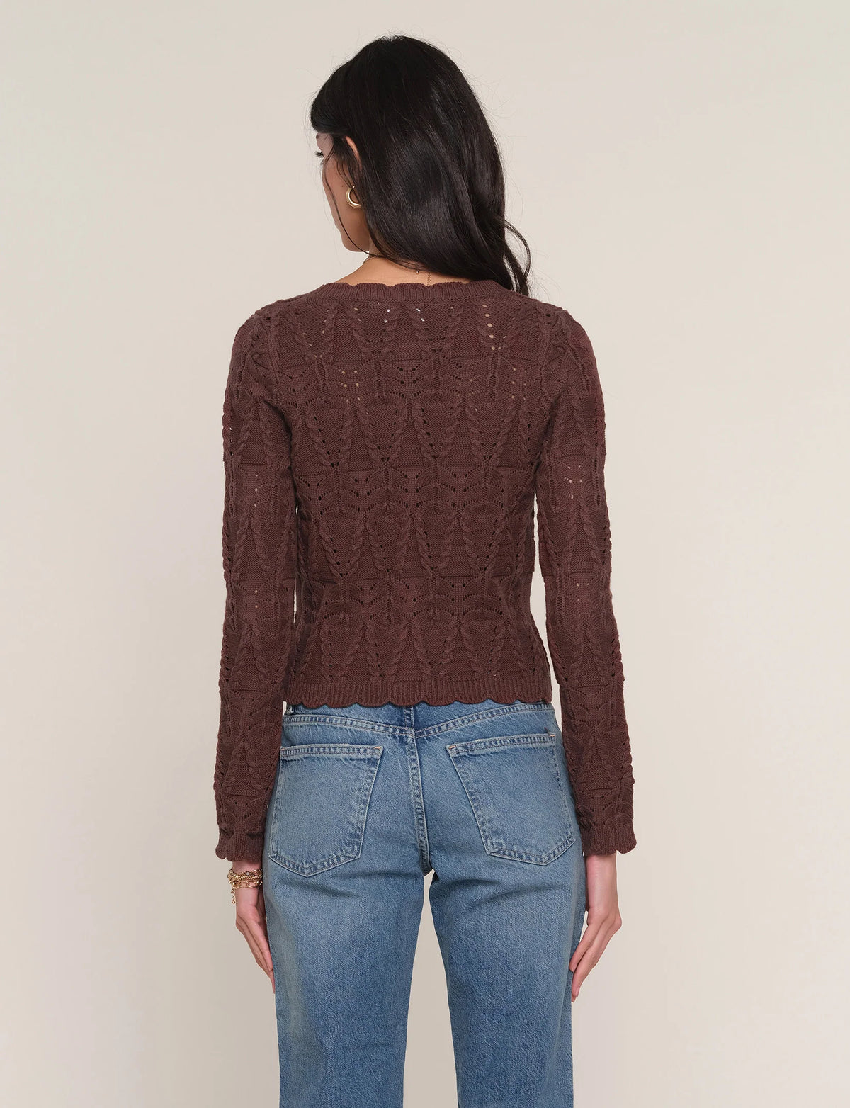 Heartloom | Cardigan "Ellis" | Brun
