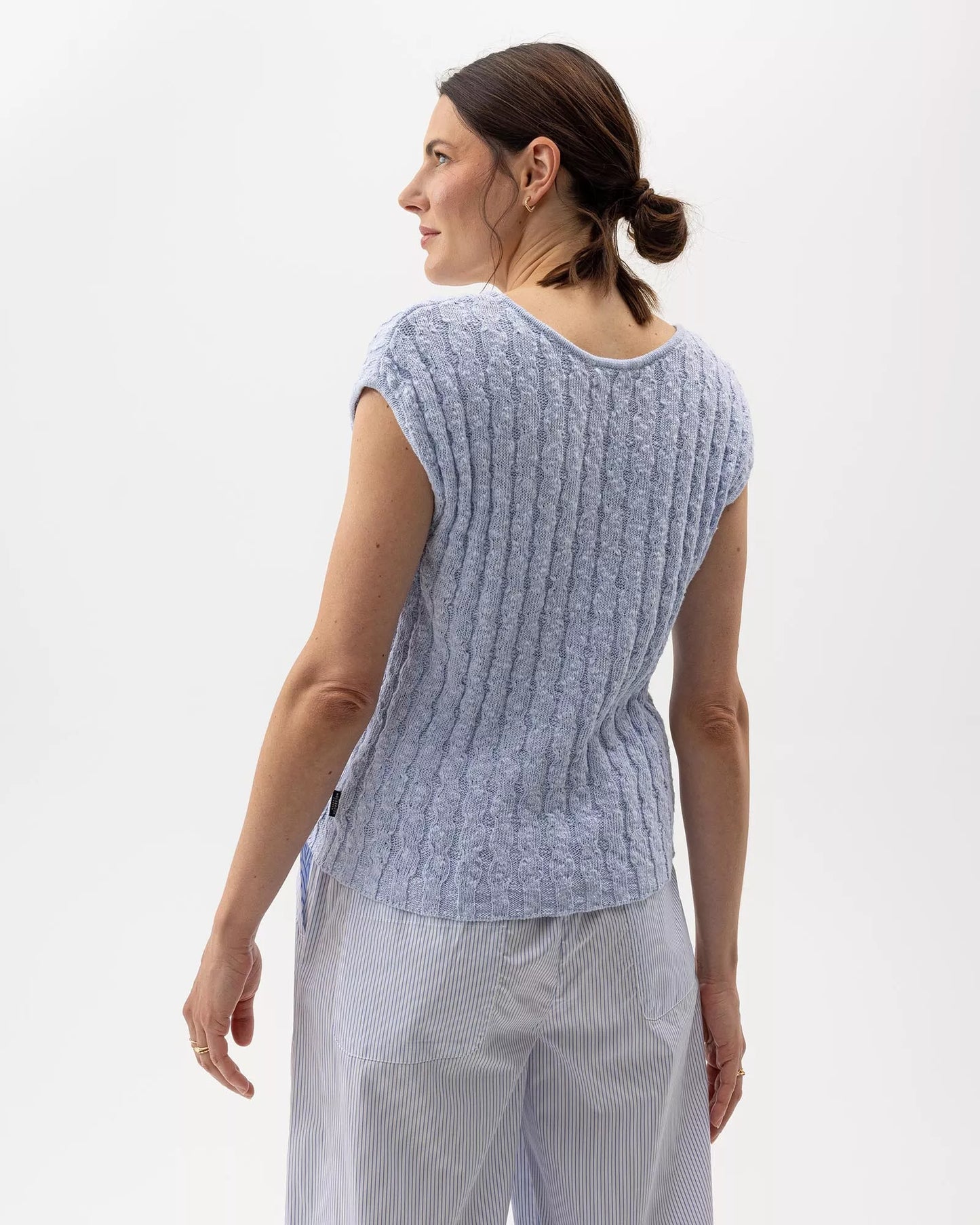 HOLEBROOK | Top sans manche "JUNI" - Bleu