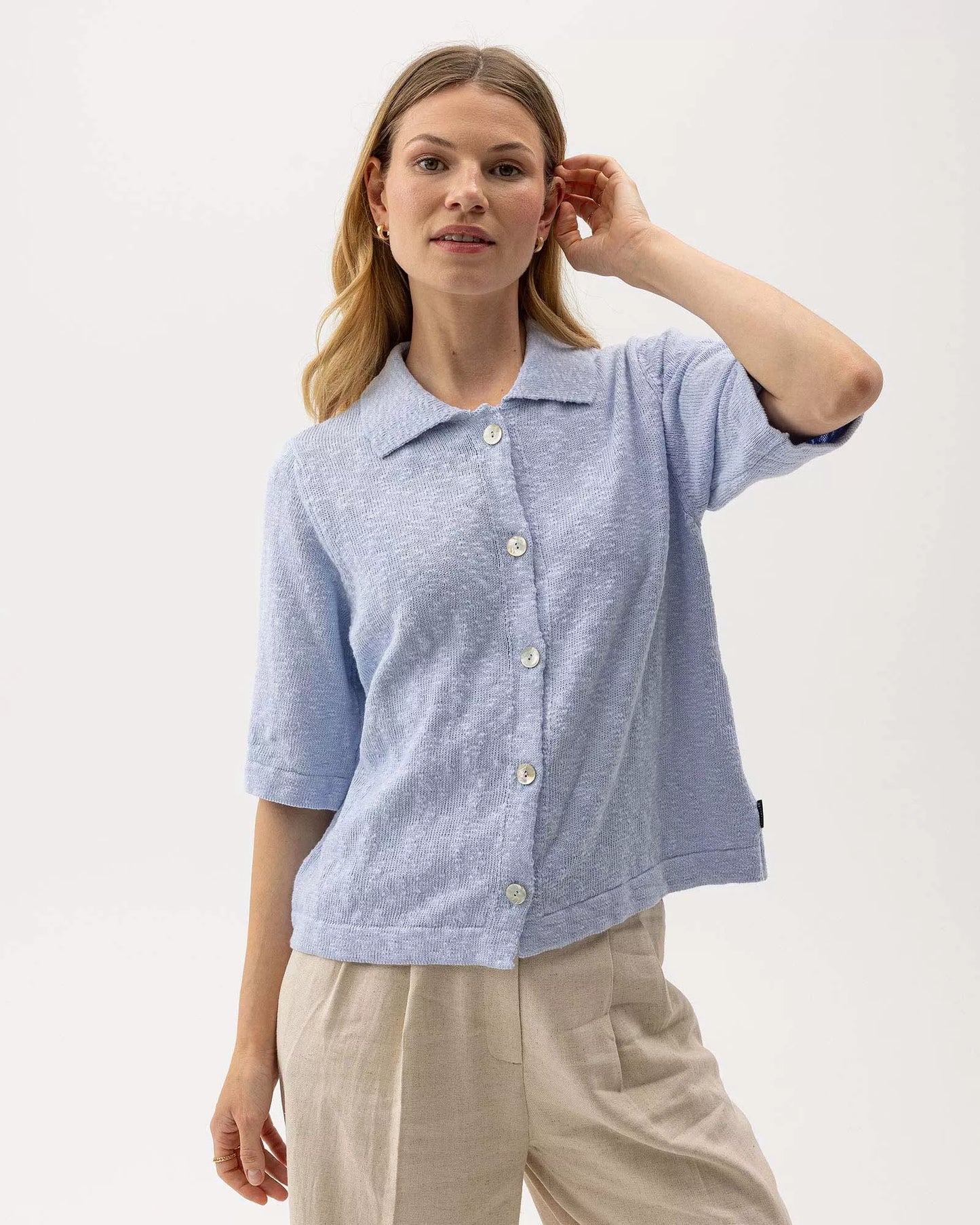 HOLEBROOK | Cardigan "JUNI" - Bleu clair