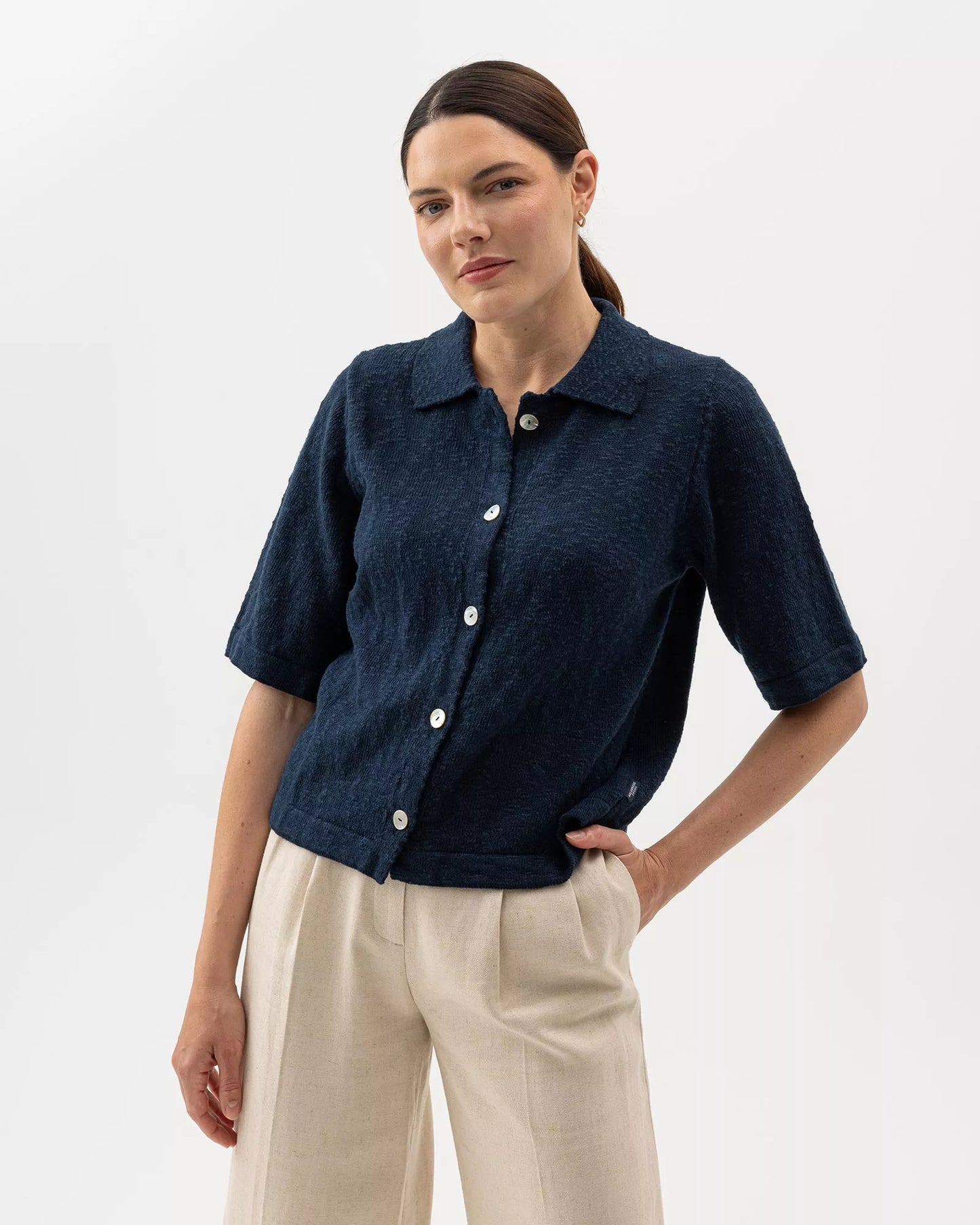 HOLEBROOK | Cardigan "JUNI" - Bleu marin