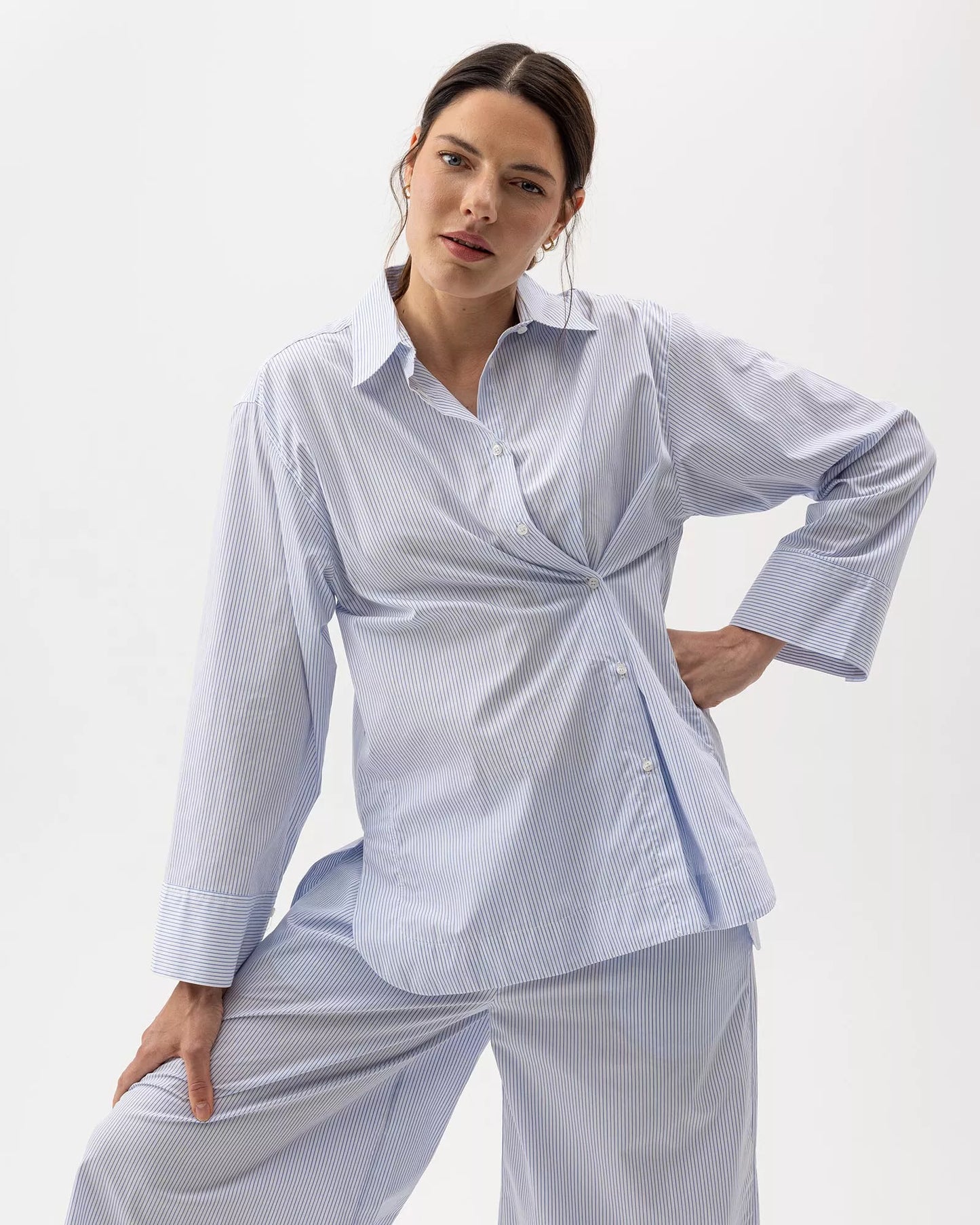 HOLEBROOK | Chemise "MICAELA" - Bleu