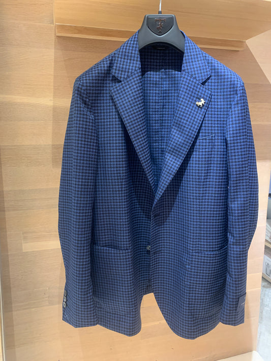 Tombolini | Veste ''Zero Gravity'' à carreaux - Bleu