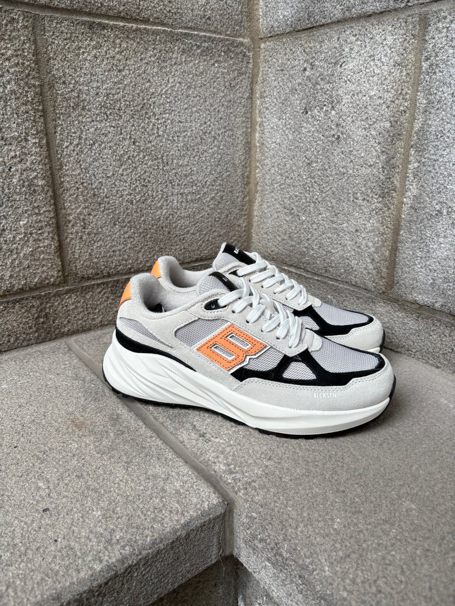 BLACKSTONE | Baskets "Flint Moss" - Gris