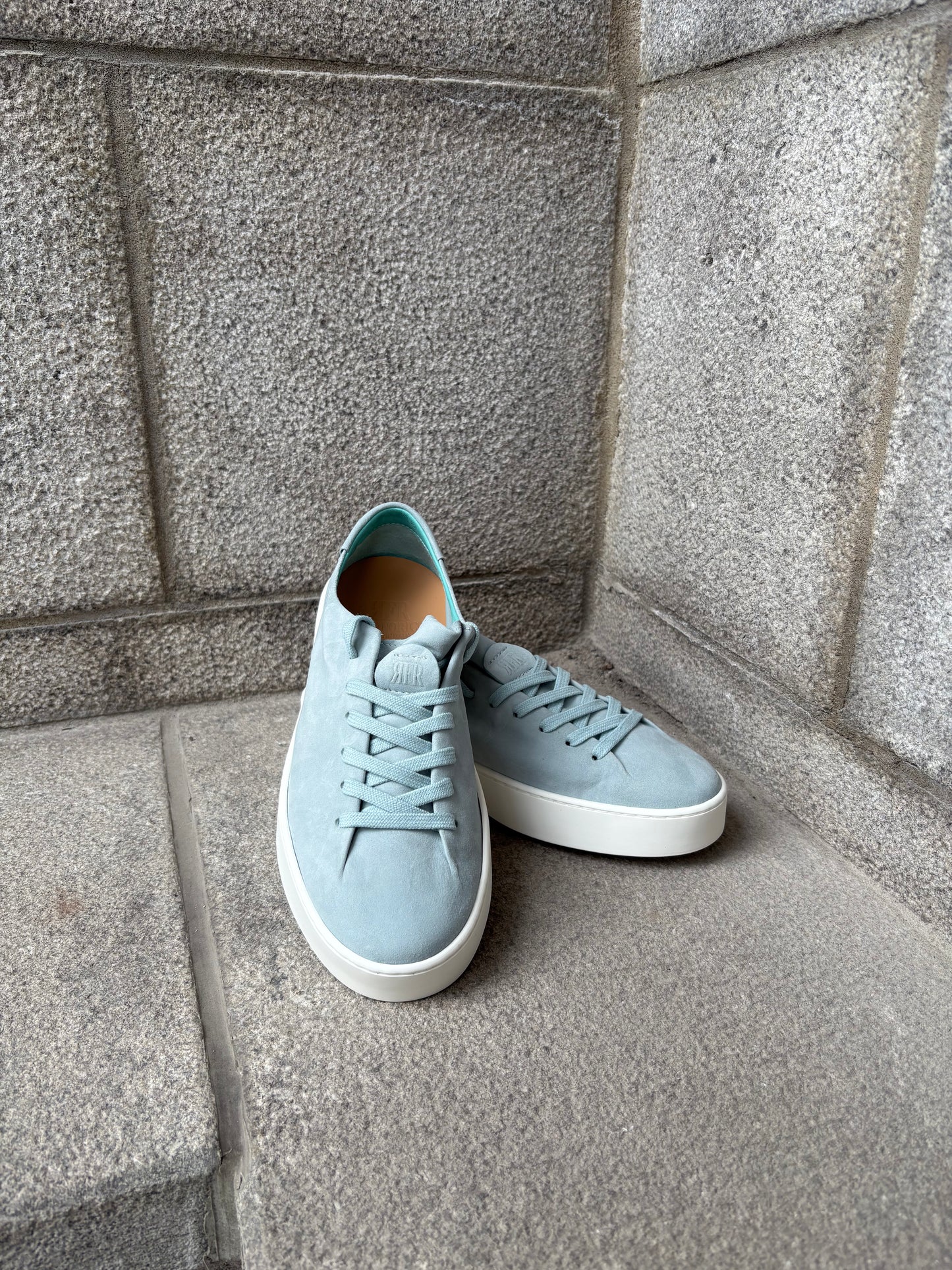 Fabiano Ricci | Baskets en daim "PURE" - Aqua