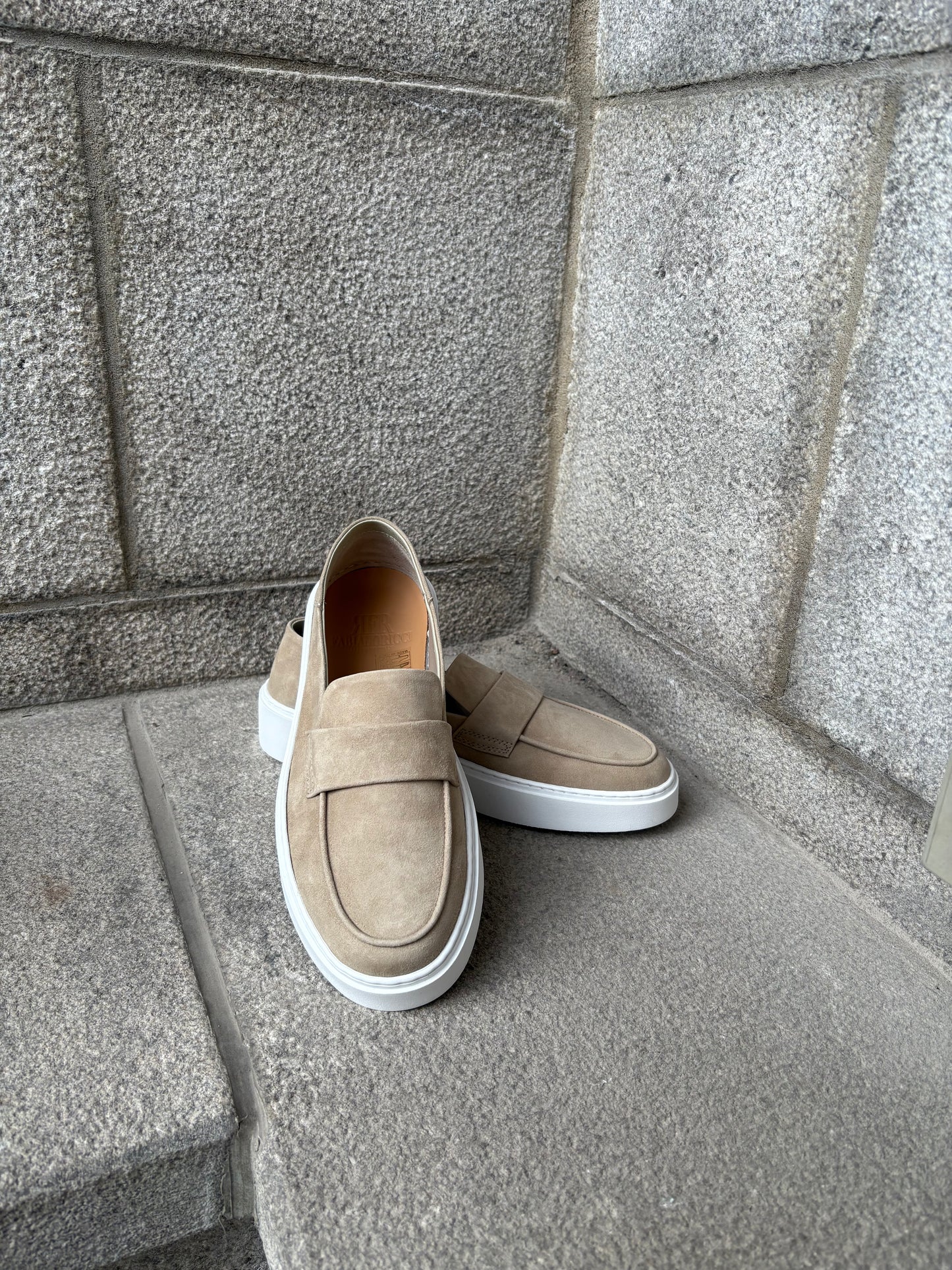 Fabiano Ricci | Mocassins en daim "NAPPA" - Beige