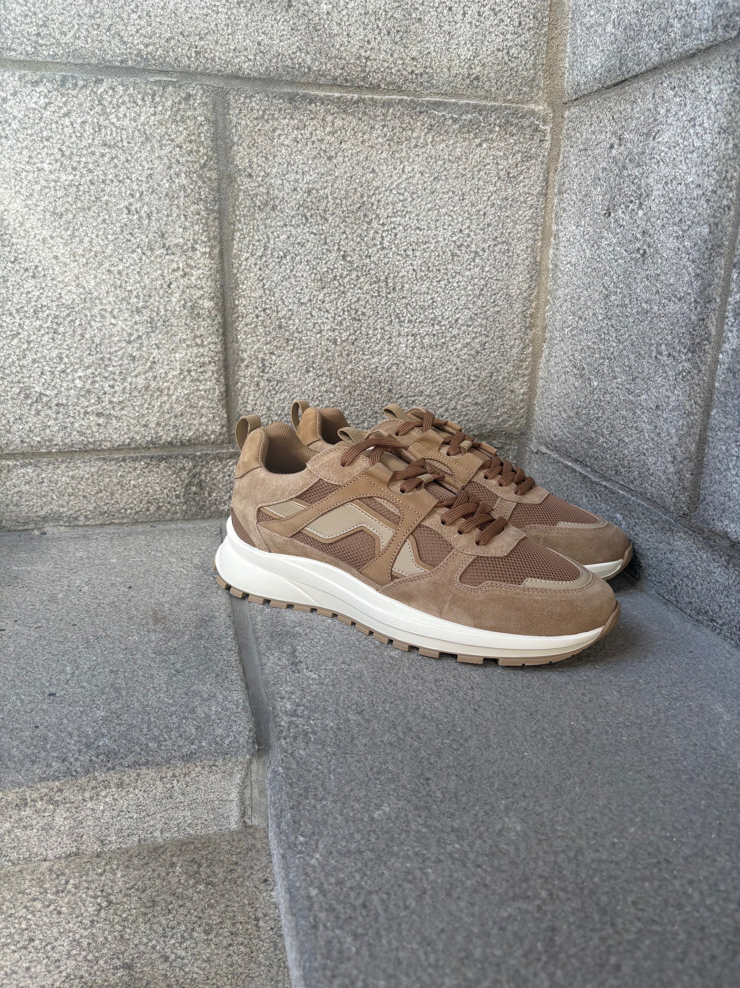 J.Lindeberg | Baskets "Ares" - Kaki