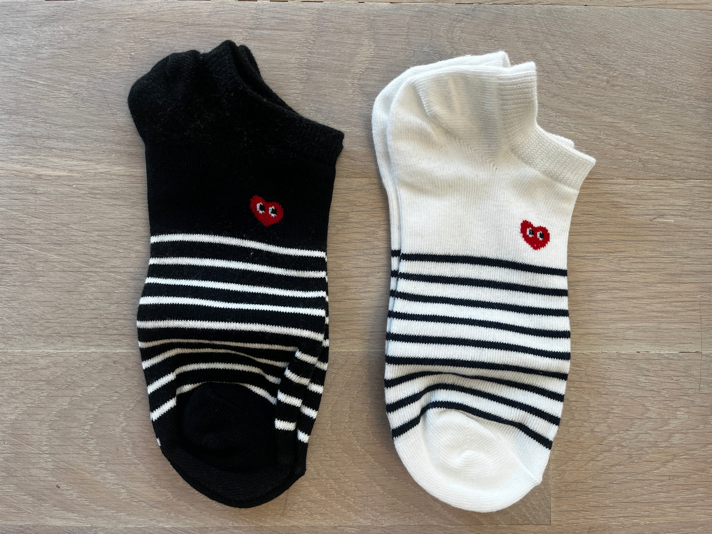 Limlim | Chaussettes marinière coeur