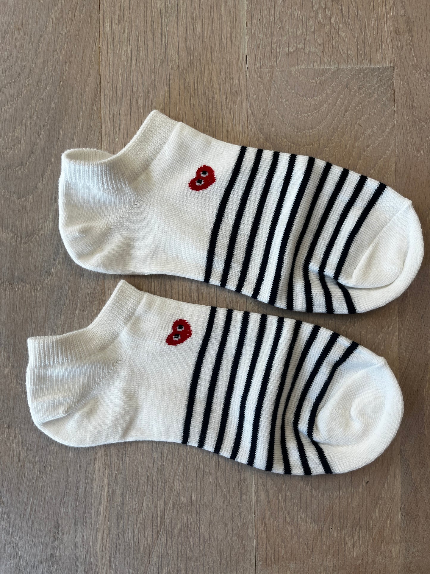 Limlim | Chaussettes marinière coeur