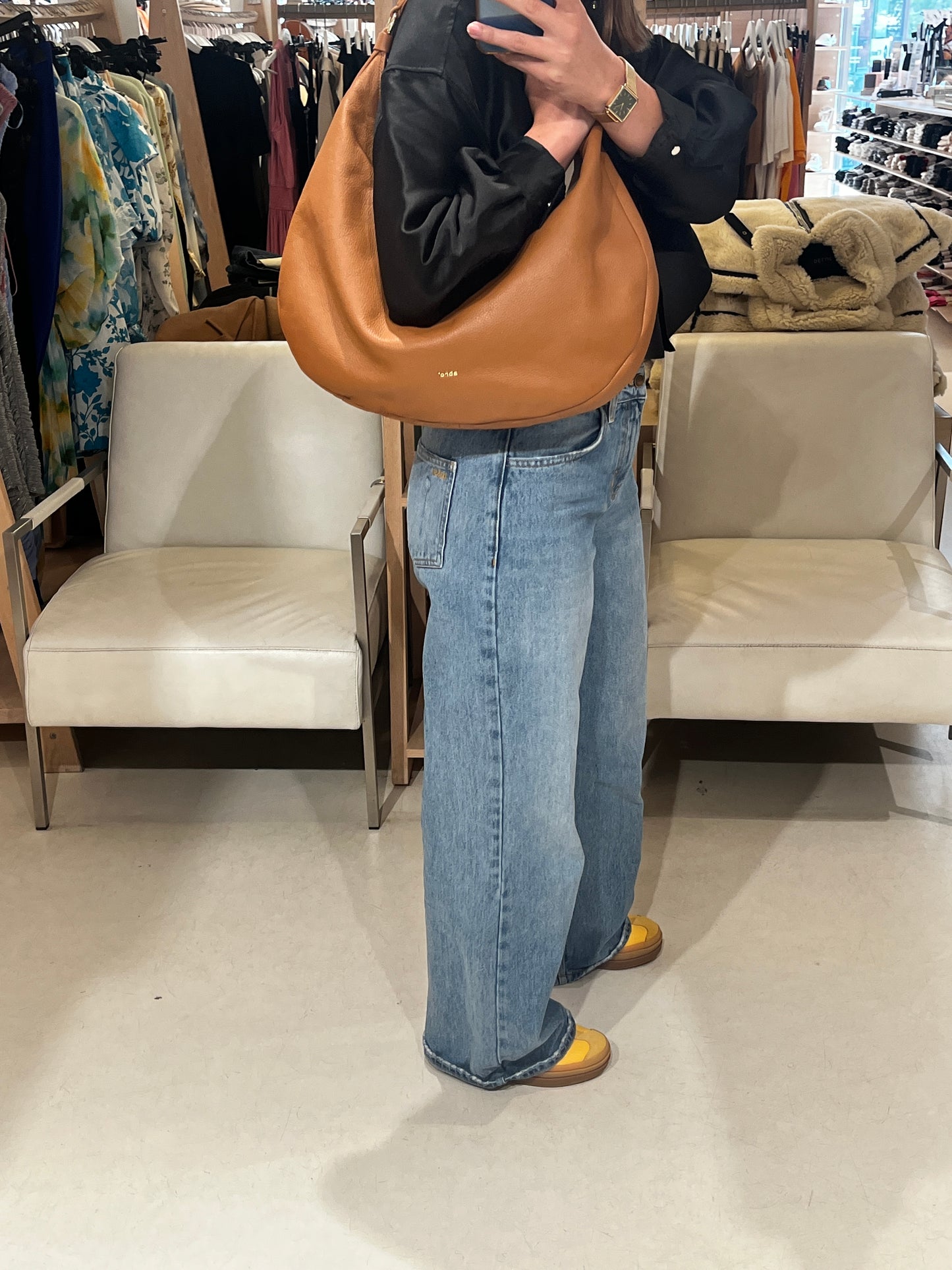 Abro | Sac "HOBO NANA" - Camel