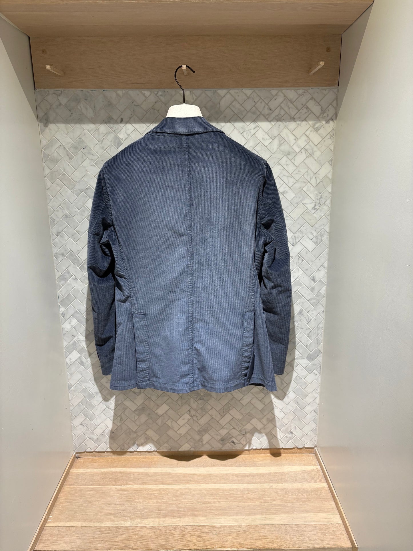 L.B.M. 1911 | Veston en velours côtelé - Bleu