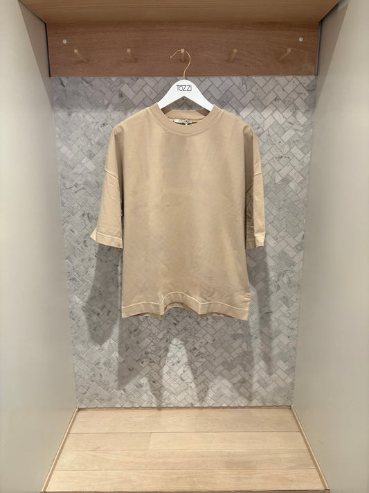 CIRCOLO 1901 | T-Shirt "Boxy" - Beige