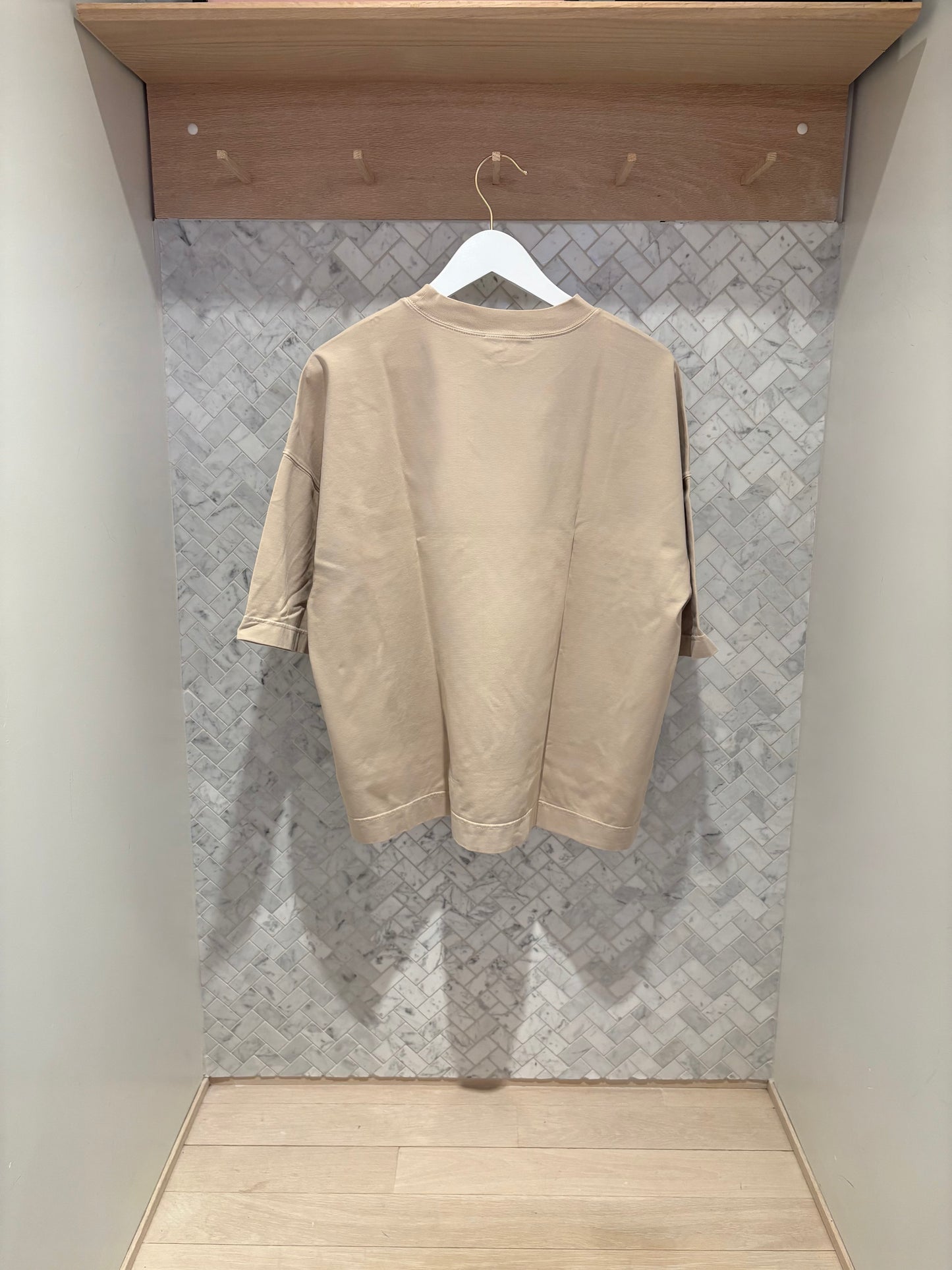 CIRCOLO 1901 | T-Shirt "Boxy" - Beige