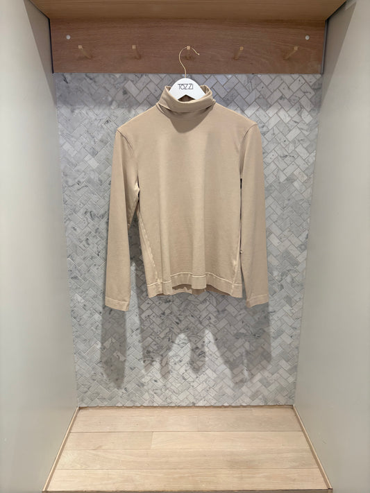 CIRCOLO 1901 | Col roulé en coton - Beige