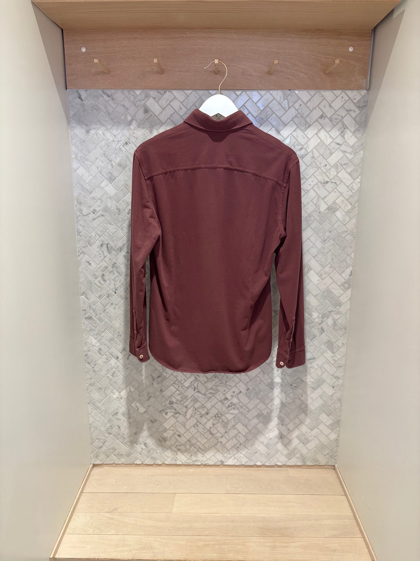 CIRCOLO 1901 | Chemisier en coton - Bordeaux