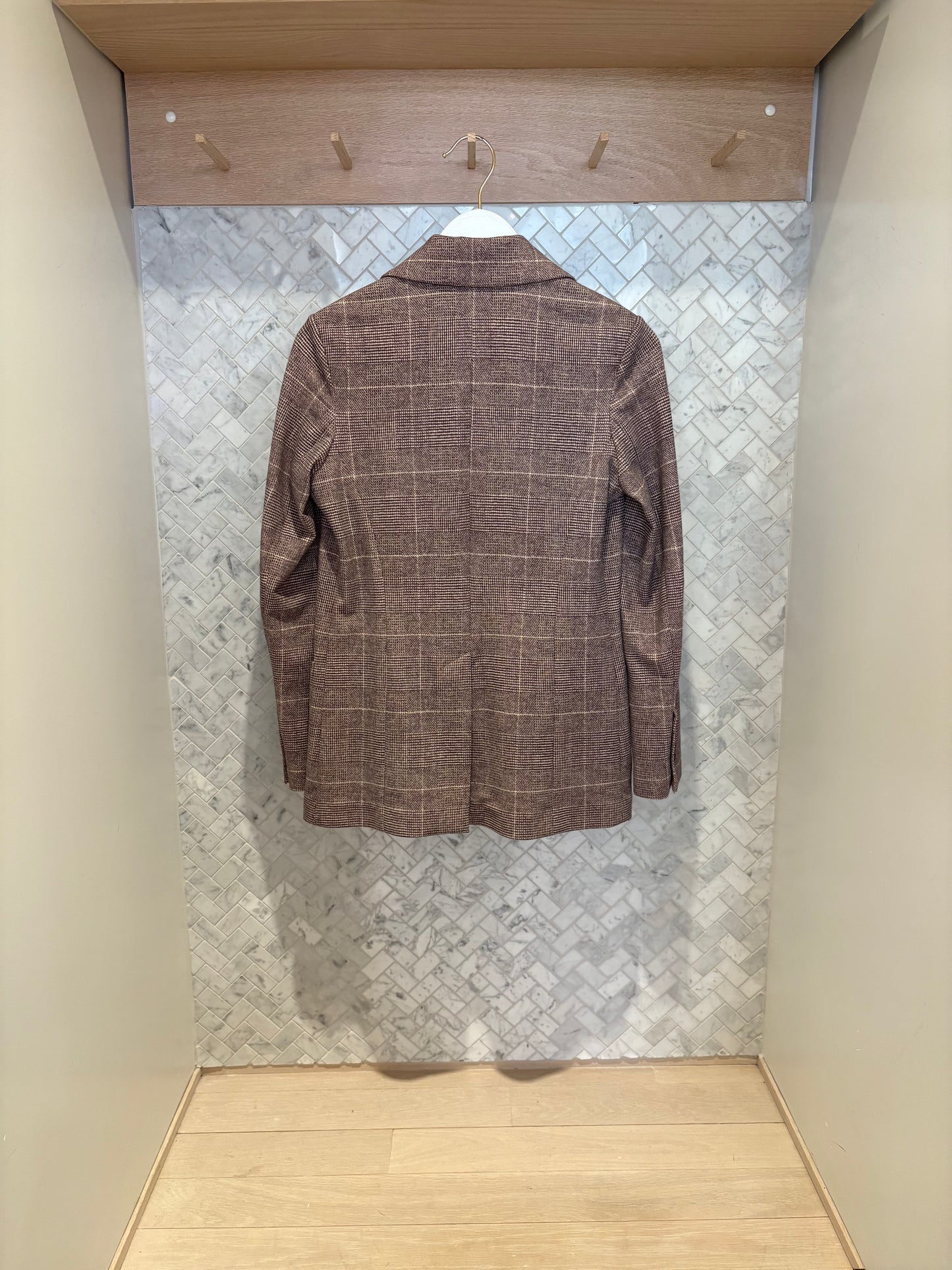 CIRCOLO 1901 | Veston en coton "Borgo" - Bordeaux
