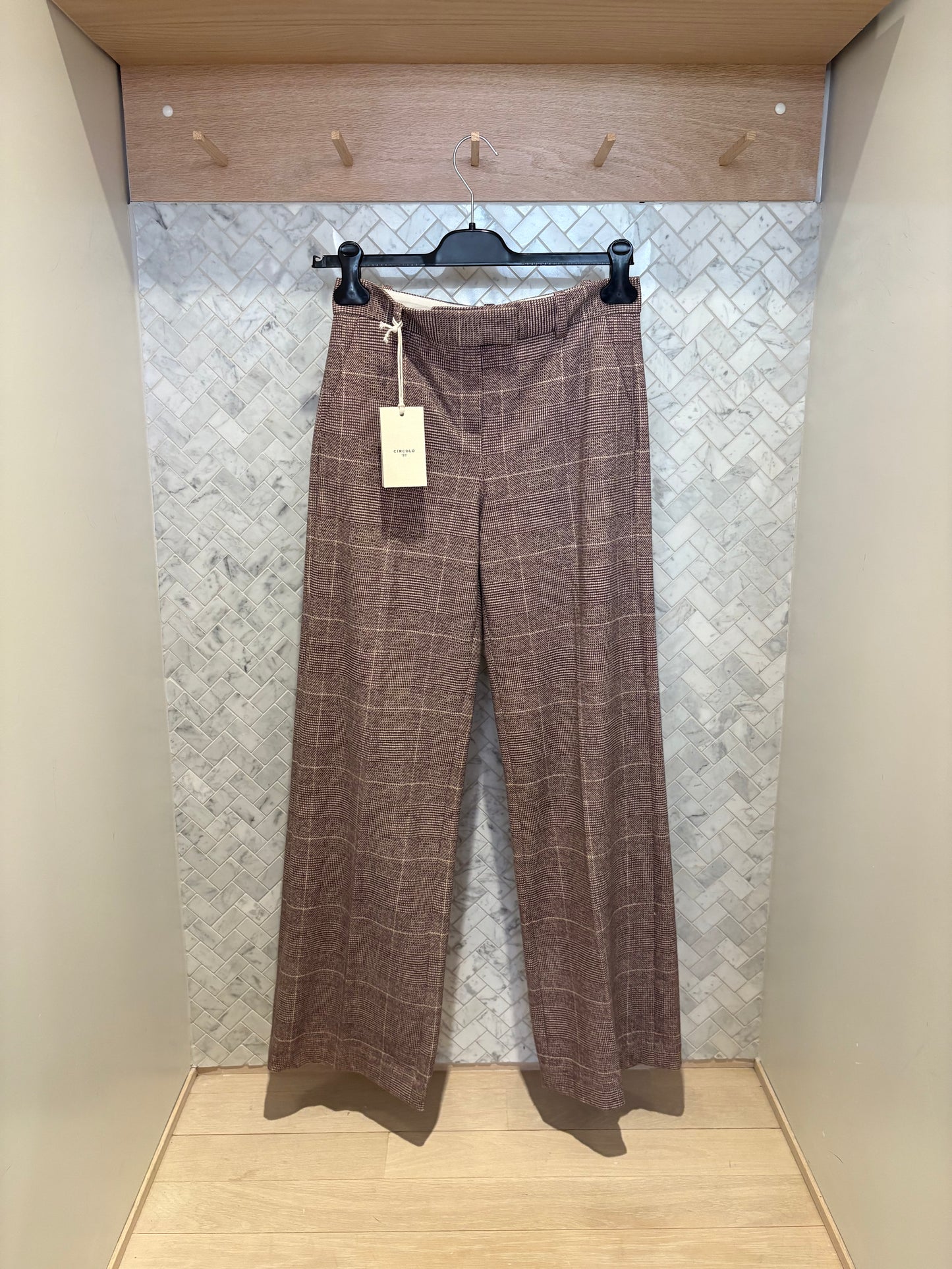 CIRCOLO 1901 | Pantalon habillé "Borgo" - Bordeaux