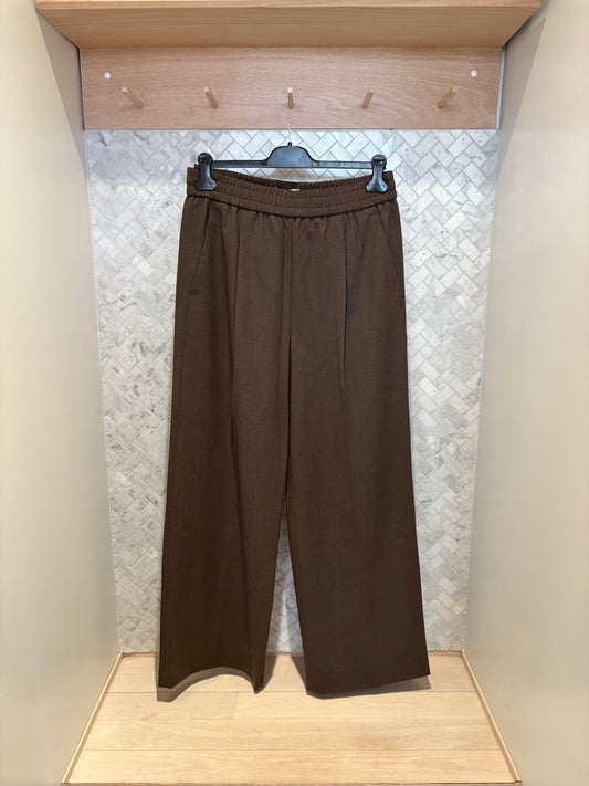 CIRCOLO 1901 |  Pantalon en flanelle - Marron