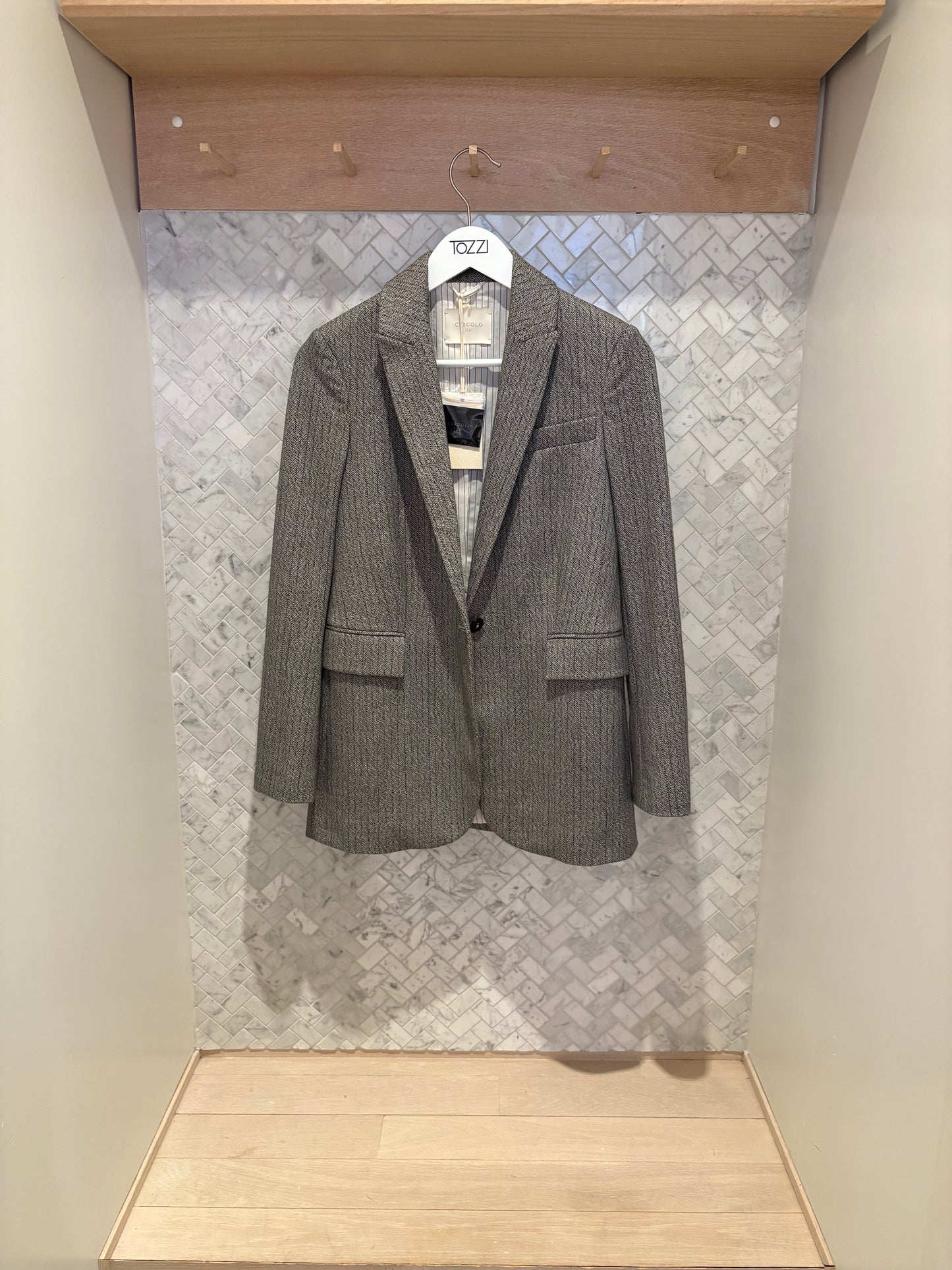 CIRCOLO 1901 |  Veston en coton - Gris