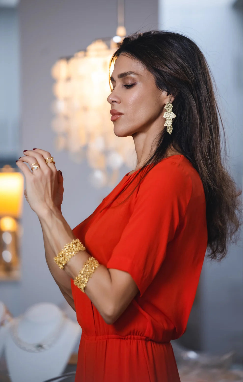 RM Kandy - Boucles d'oreilles "PERSIA" - Or