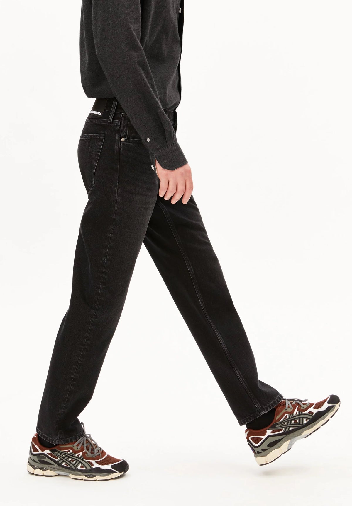 ARMEDANGELS | Jean droit classic "MAADOX" - Noir