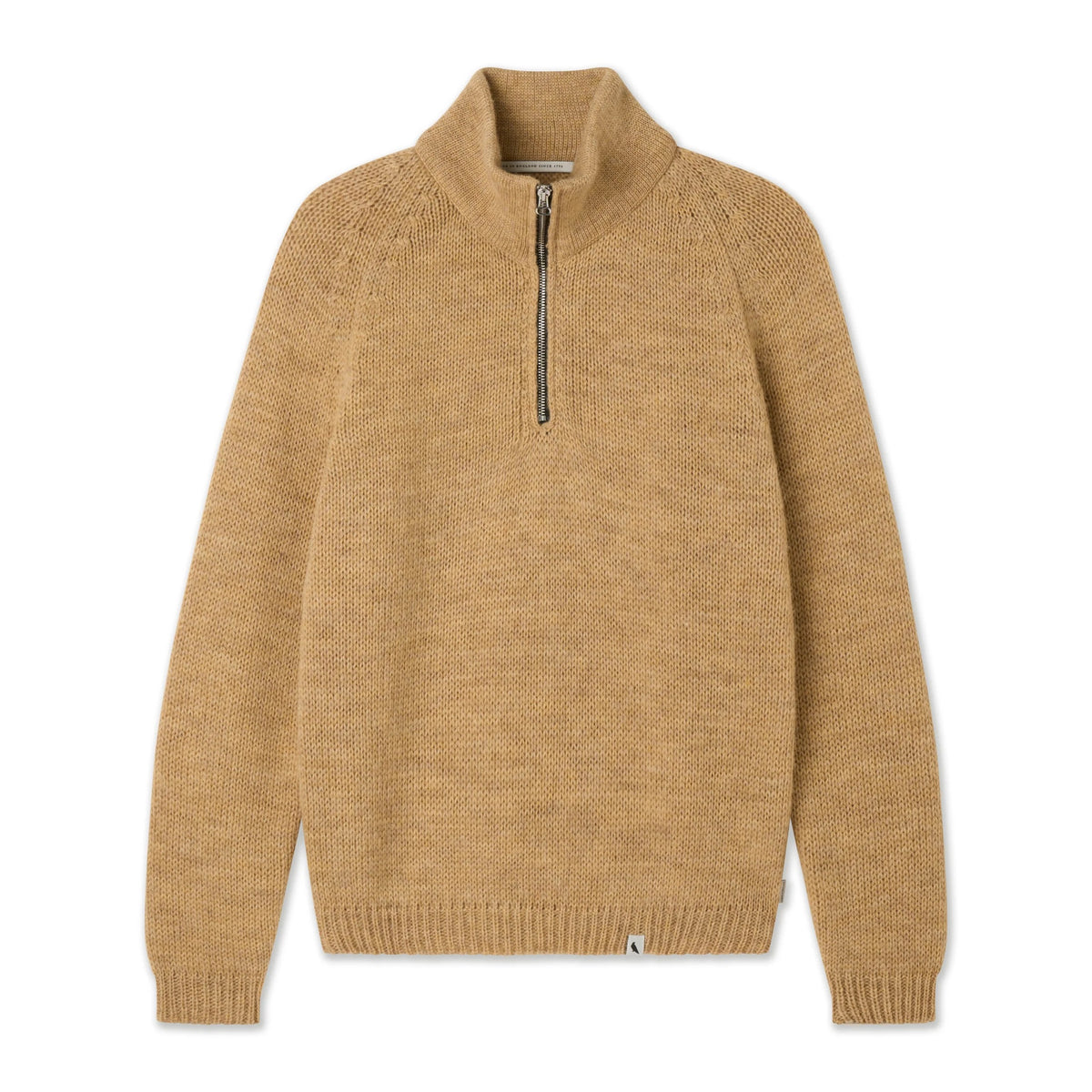 Peregrine | Pull à demi fermeture éclair 'Bristol' - Grès