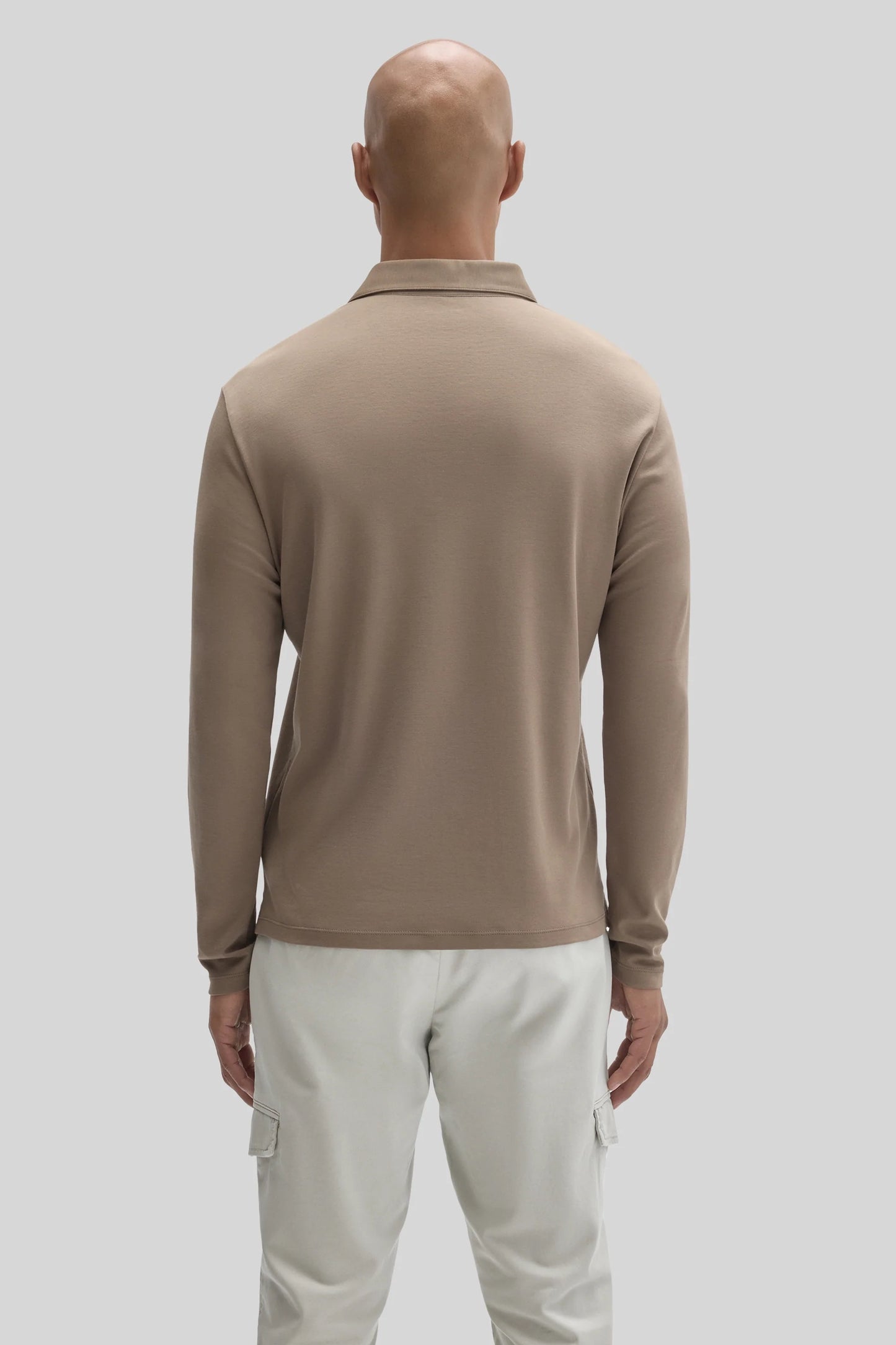 Robert Barakett | Polo à manches longues "Georgia" - Beige