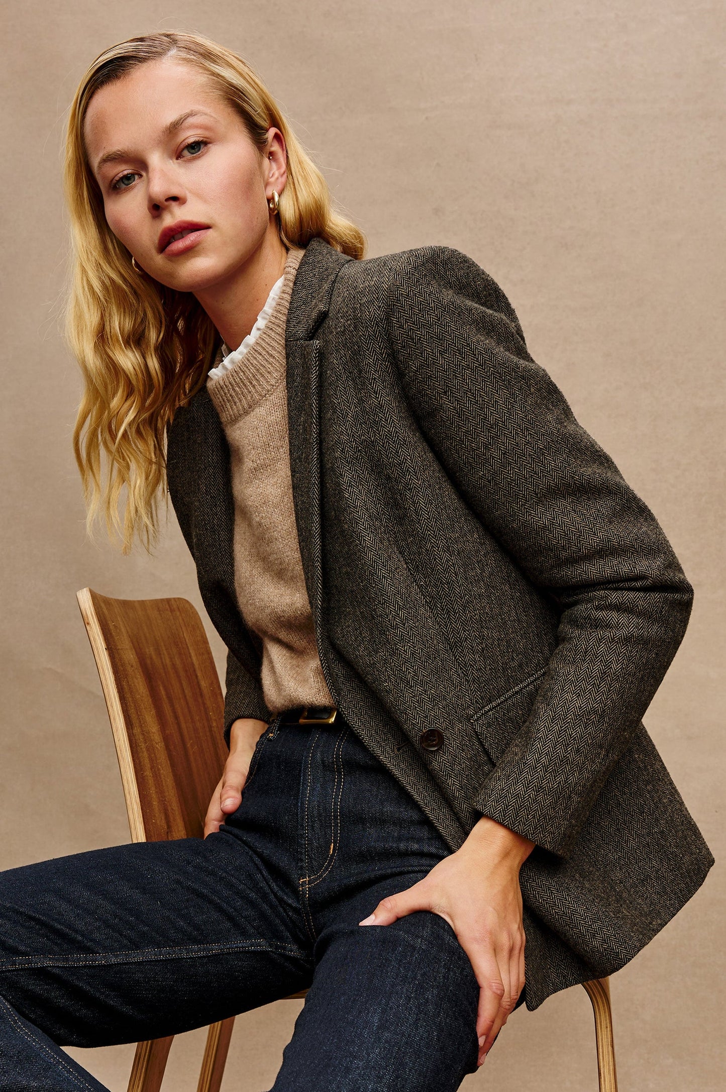 Rails | Blazer "Jac" - Noir/Marron