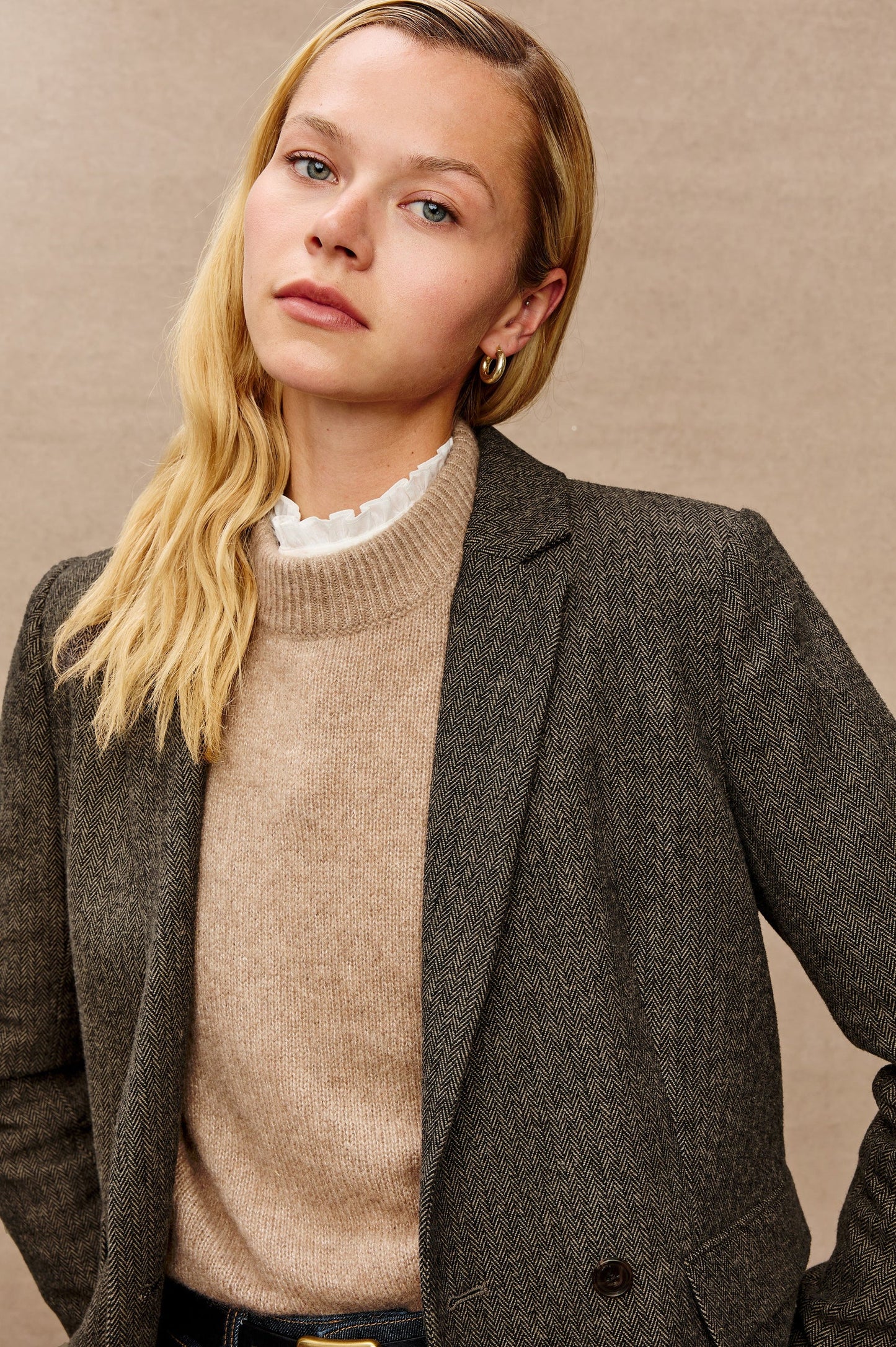 Rails | Blazer "Jac" - Noir/Marron