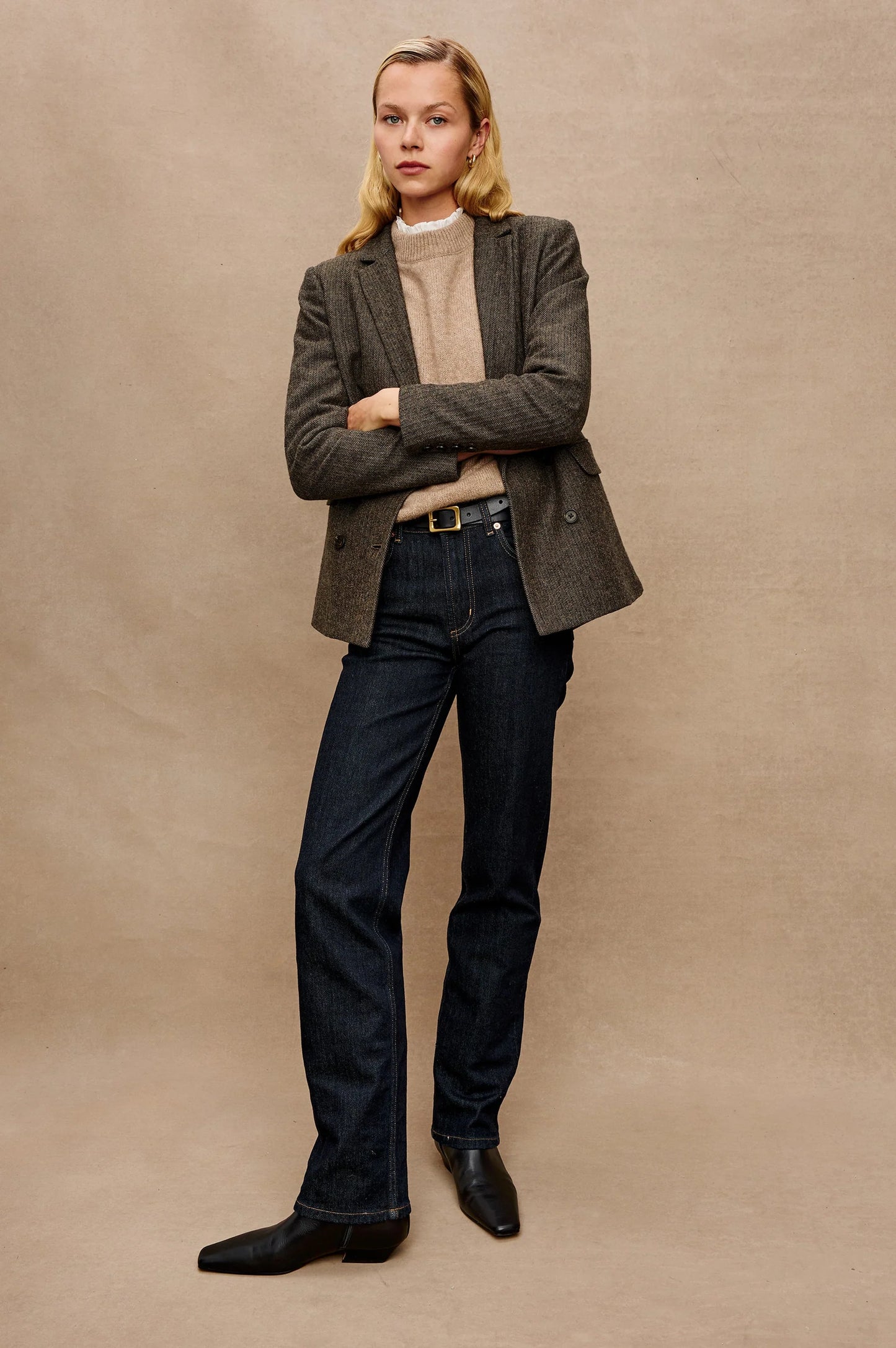 Rails | Blazer "Jac" - Noir/Marron