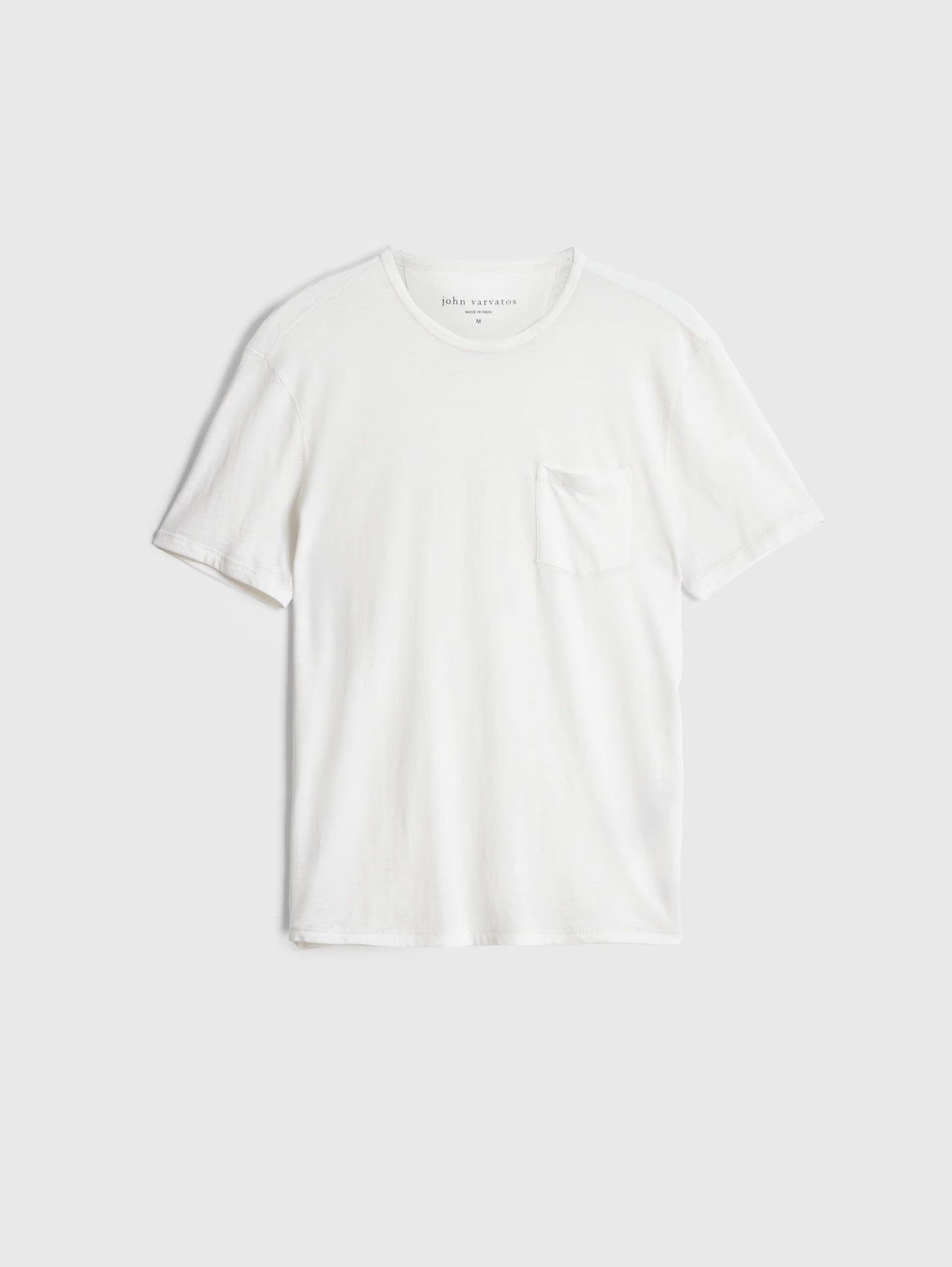 John Varvatos | Le t-shirt à poche ''Bond Burnout'' - Blanc sel