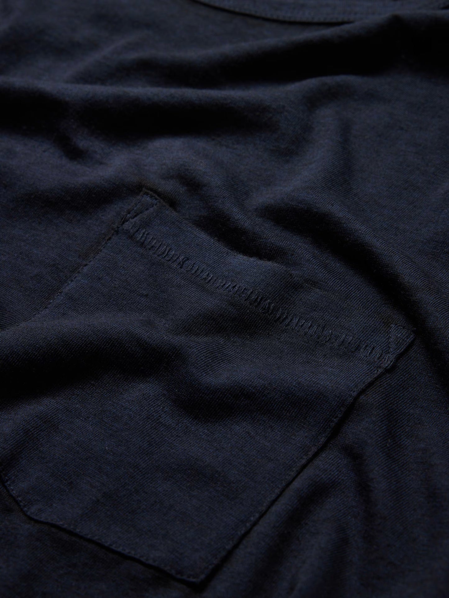 John Varvatos | Le t-shirt à poche ''Bond Burnout'' - Marine