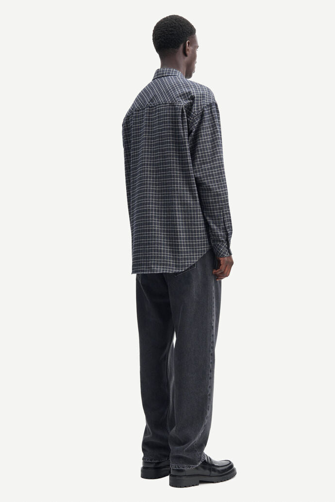 Samsoe Samsoe | Chemise Luan J - Charbon Noir