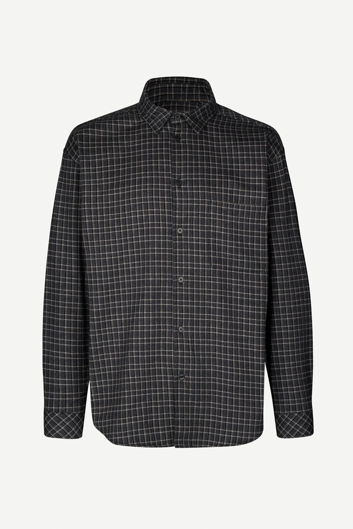 Samsoe Samsoe | Chemise Luan J - Charbon Noir