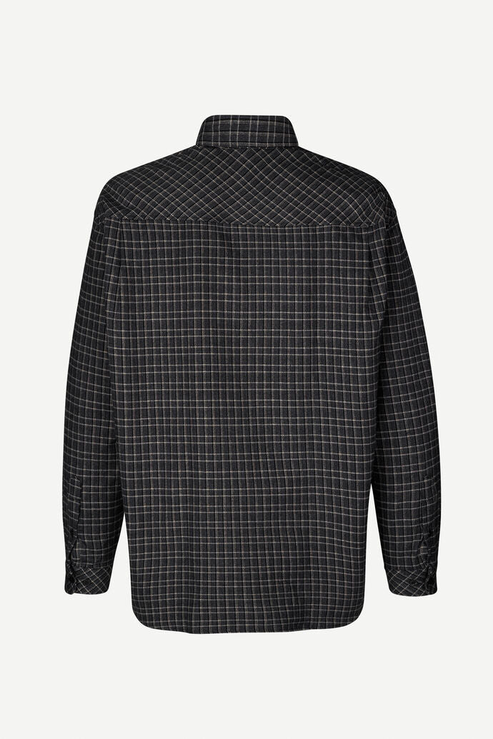 Samsoe Samsoe | Chemise Luan J - Charbon Noir
