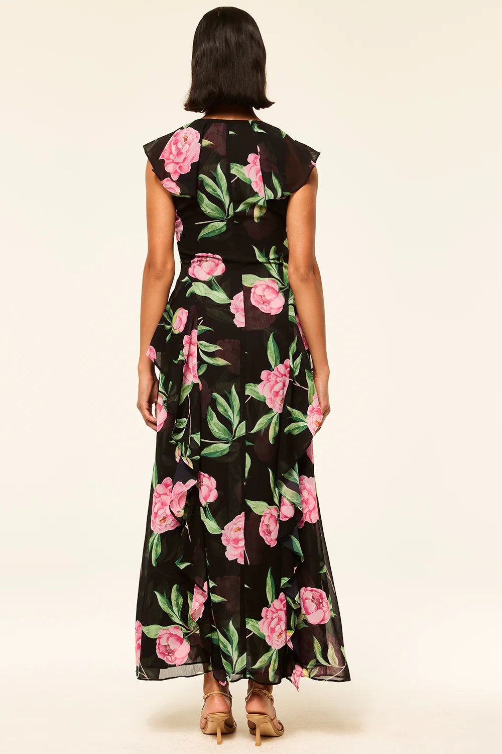 MISA | Robe "LILITH" - Floral foncé