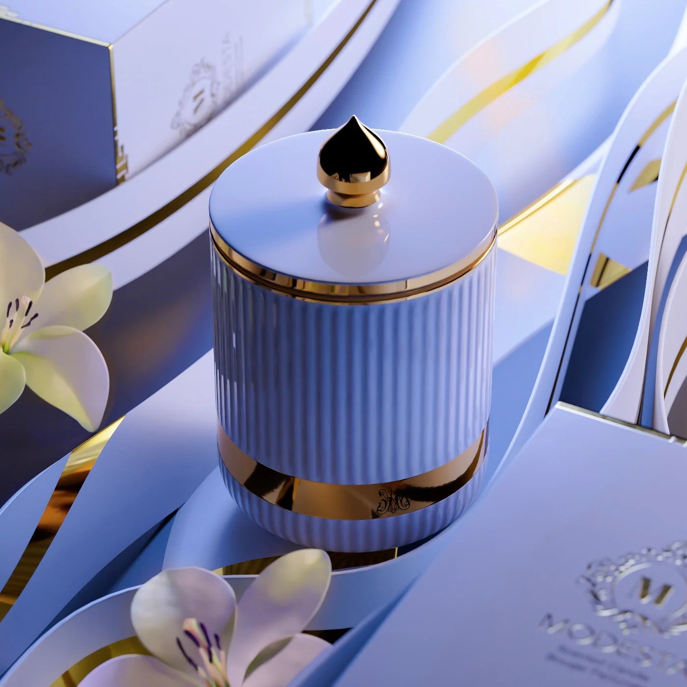 MODESTA | Bougie ''French Linen''