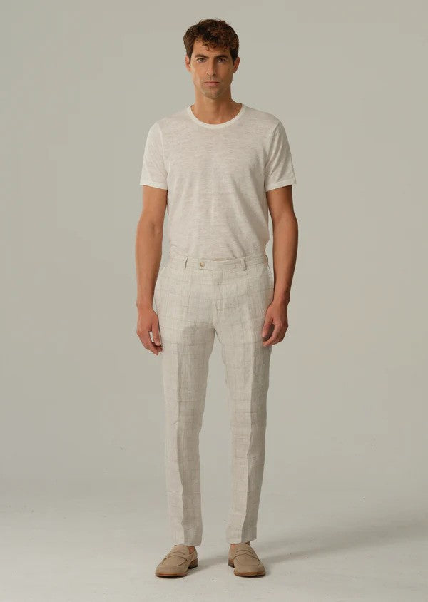SAND Copenhagen | T-shirt en lin - Blanc