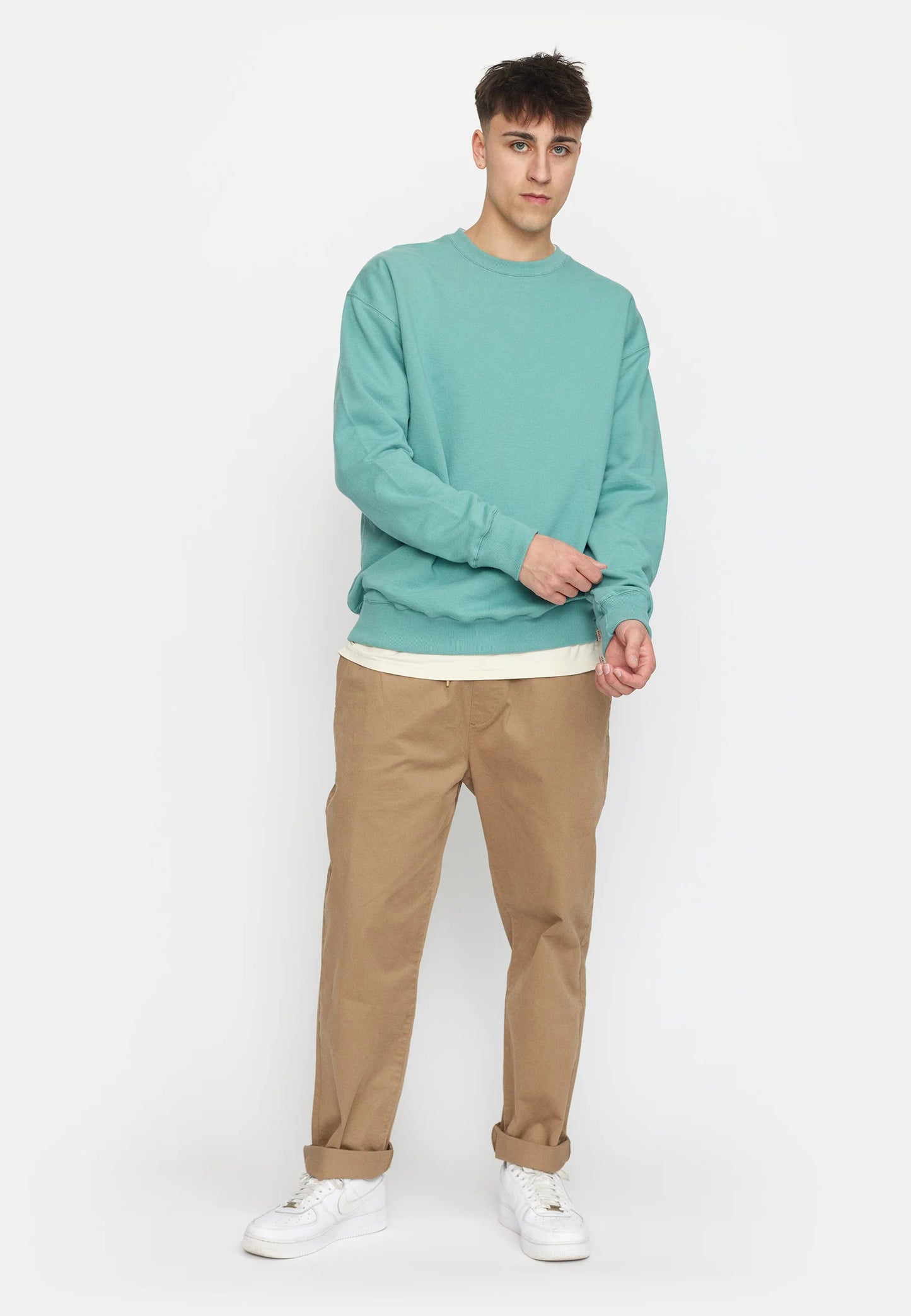 Revolution | Sweatshirt ample en coton - Vert