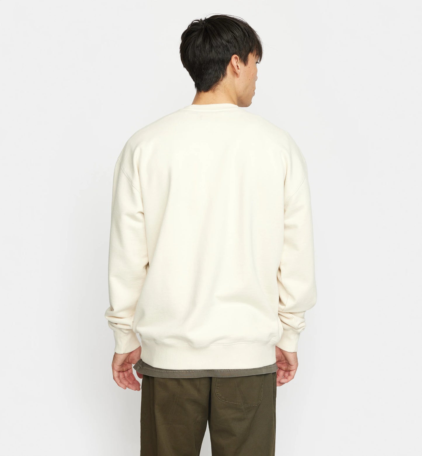 Revolution | Sweatshirt ample en coton - Blanc cassé
