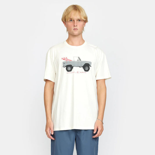 RVLT | T-shirt ample "1371Jee" - Blanc cassé