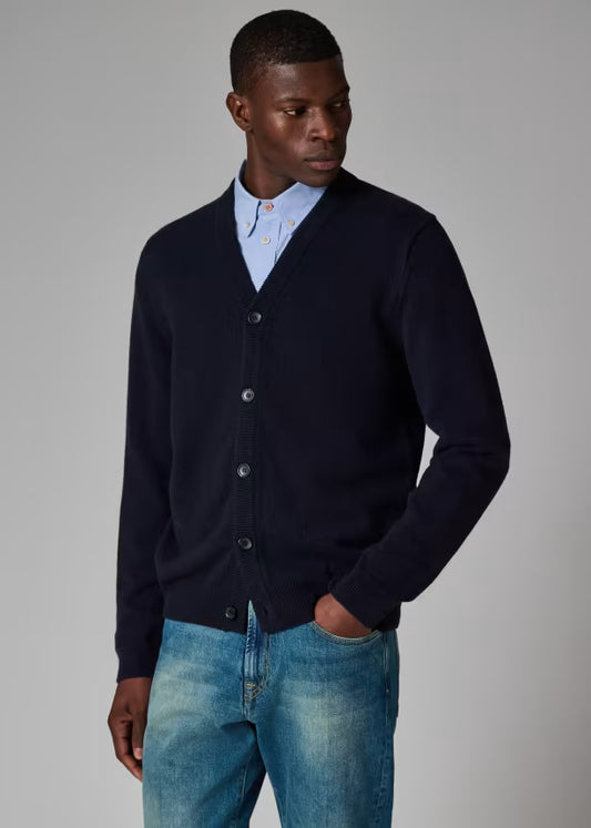 Paul Smith | Cardigan en laine - Bleu marine