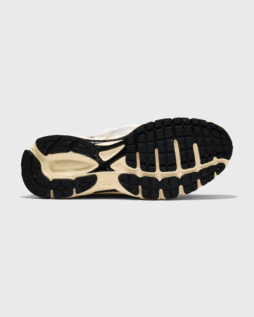 The Mercer | Les baskets « Re-Run Nappa » - 102 Blanc cassé