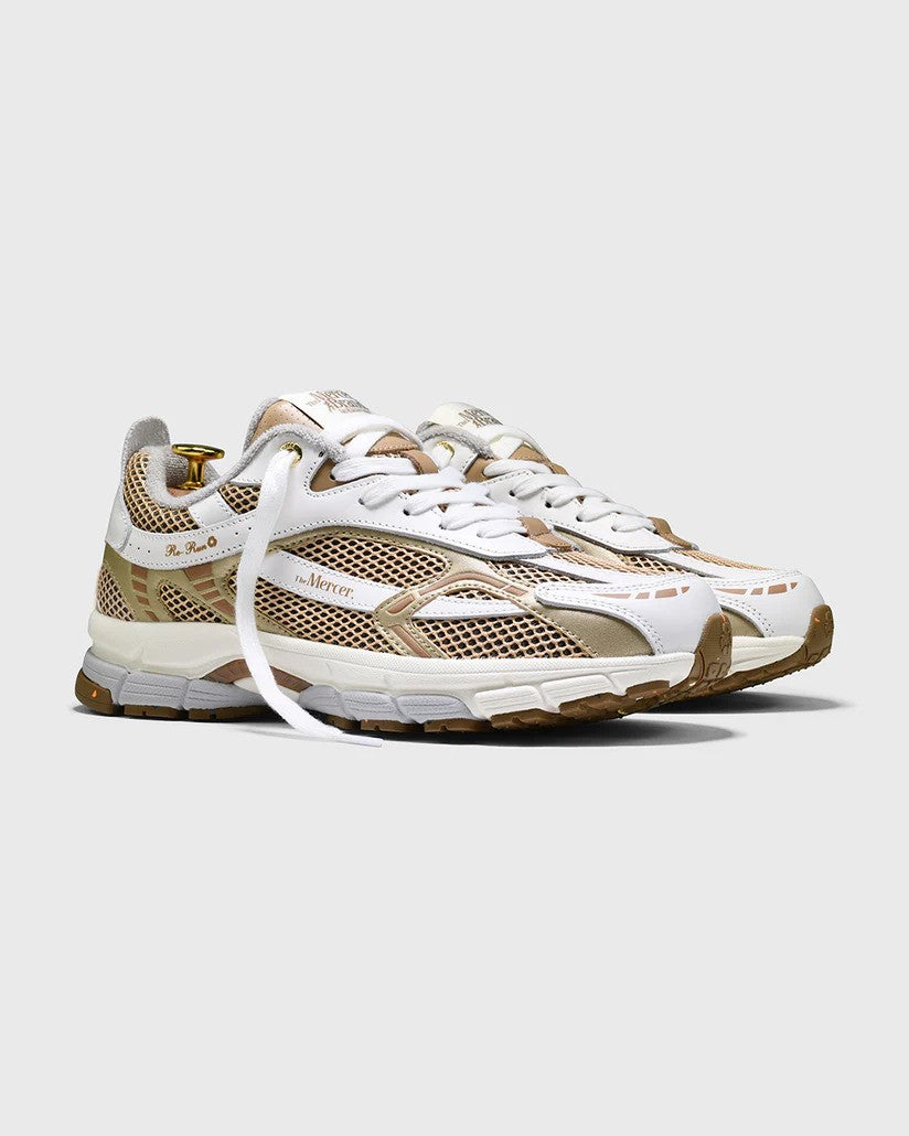 The Mercer | Les baskets ''The Re-Run White Silver'' - Or / Blanc