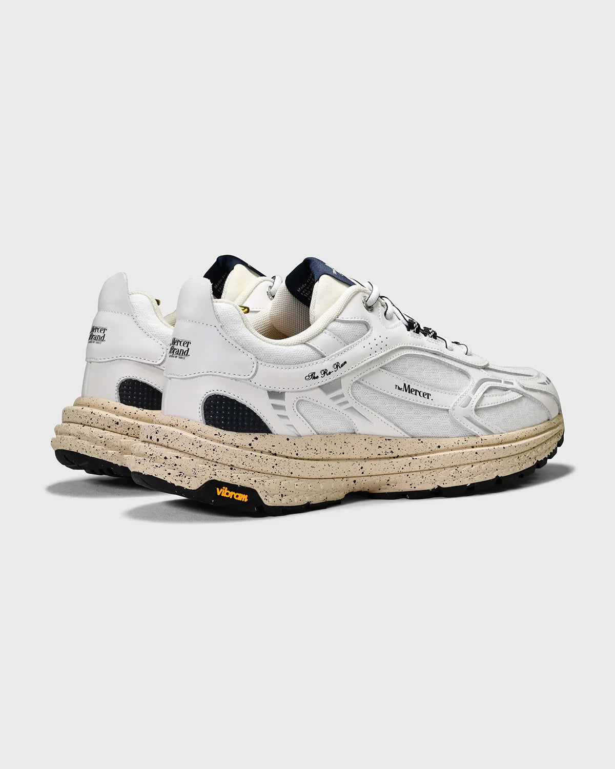 The Mercer | Les baskets ''Re Run Vibram'' - 155 Blanc/Bleu