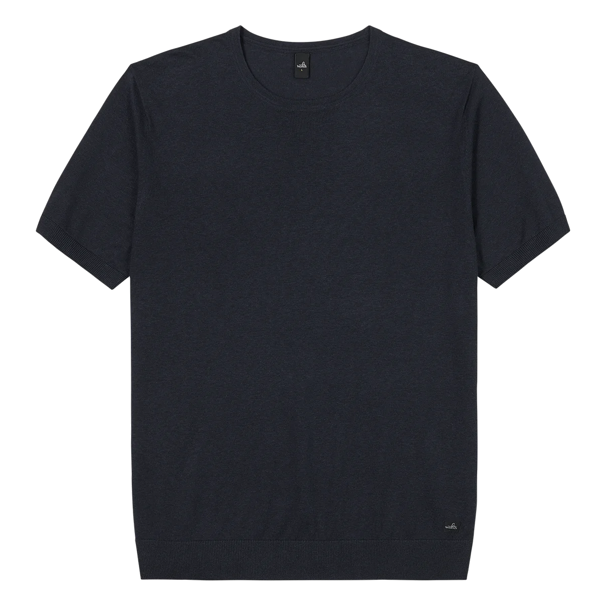 WAHTS | T-shirt en maille "MILES" - Bleu marine