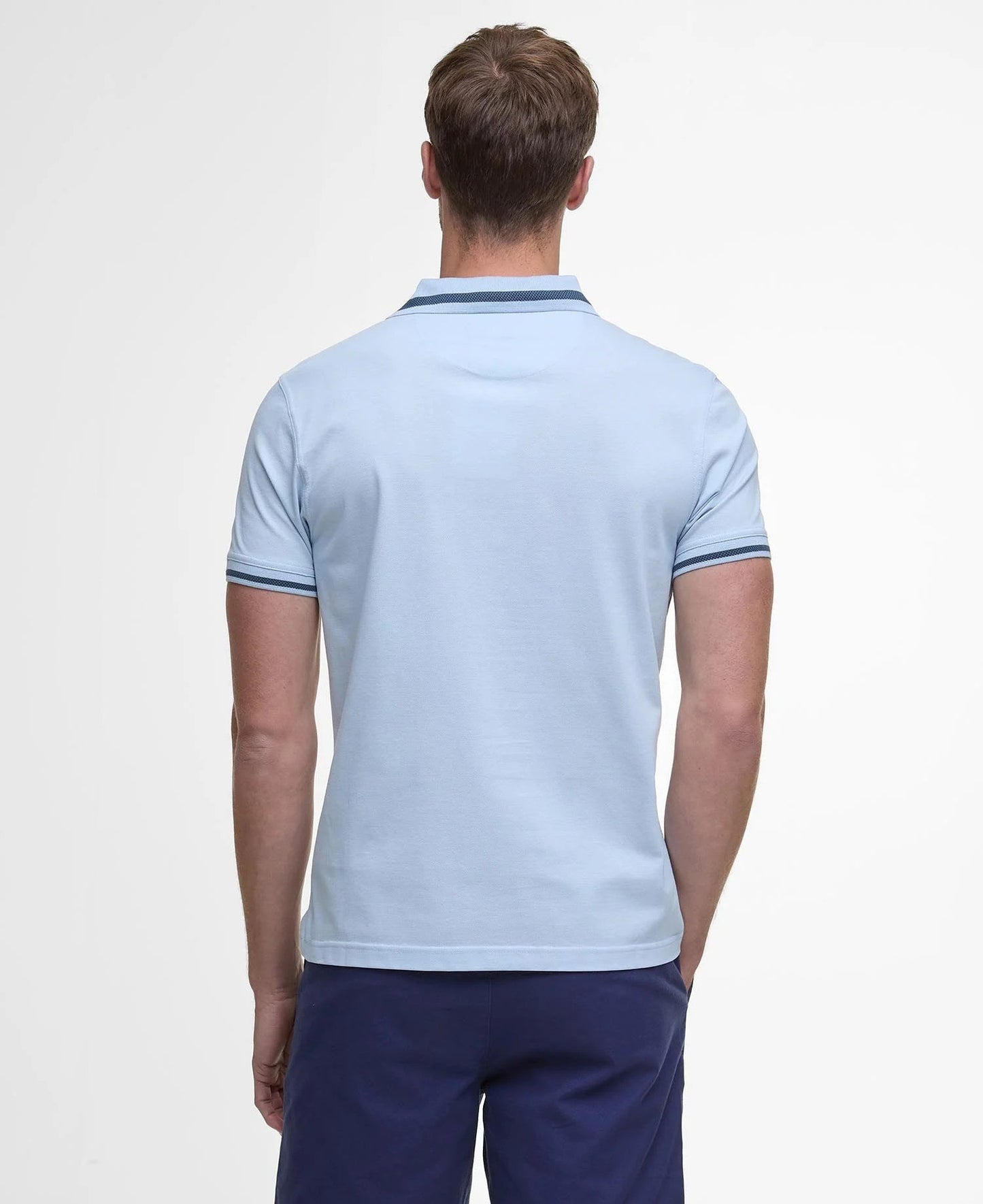 Barbour | Polo léger ''Ferrybridge'' - Bleu ciel